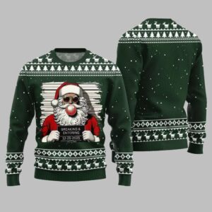2025 Christmas Santas Breaking And Entering Ugly Christmas Sweater - Grishko.com
