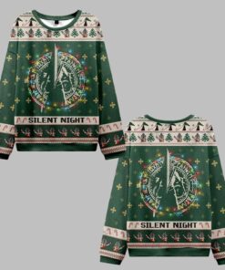 2025 Christmas Silent Night Ugly Christmas Sweater 