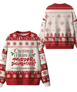 Alternative view of 2025 Christmas Sleighin Or Slayint Ugly Sweater 