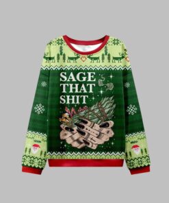 Alternative view of 2025 Christmas Smudge That Shits Ugly Christmas Sweater 