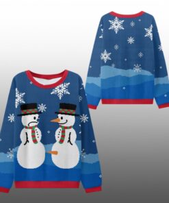 2025 Christmas Snowman Carrot Envy Ugly Sweater 