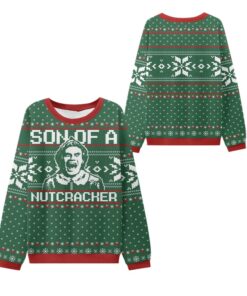 Alternative view of 2025 Christmas Son of a Nutcracker Ugly Sweater 