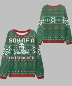 2025 Christmas Son of a Nutcracker Ugly Sweater 