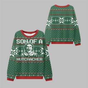 2025 Christmas Son of a Nutcracker Ugly Sweater - Grishko.com