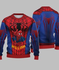 2025 Christmas Spider Hero Christmas Ugly Sweatshirt 