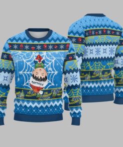 2025 Christmas Spider Superhero The Amazing Christmas Ugly Sweatshirt 
