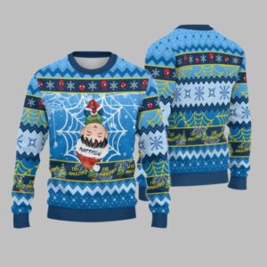2025 Christmas Spider Superhero The Amazing Christmas Ugly Sweatshirt - Grishko.com