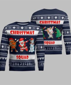 2025 Christmas Squad Ugly Christmas Sweater 