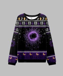 Alternative view of 2025 Christmas Starry Eye Ugly Christmas Sweater 