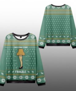 2025 Christmas Story Fragile Ugly Sweater 