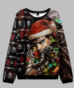 Alternative view of 2025 Christmas Struggle Until the End Ugly Christmas Sweater 