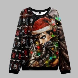 Alternative view of 2025 Christmas Struggle Until the End Ugly Christmas Sweater - Grishko.com