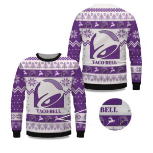 2025 Christmas Taco Bell Ugly Sweater