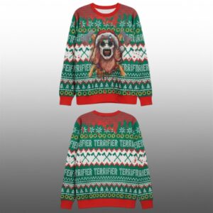 2025 Christmas Terrifier Ugly Christmas Sweater - Grishko.com