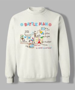 2025 Christmas The Battle Plan Ugly Sweater 