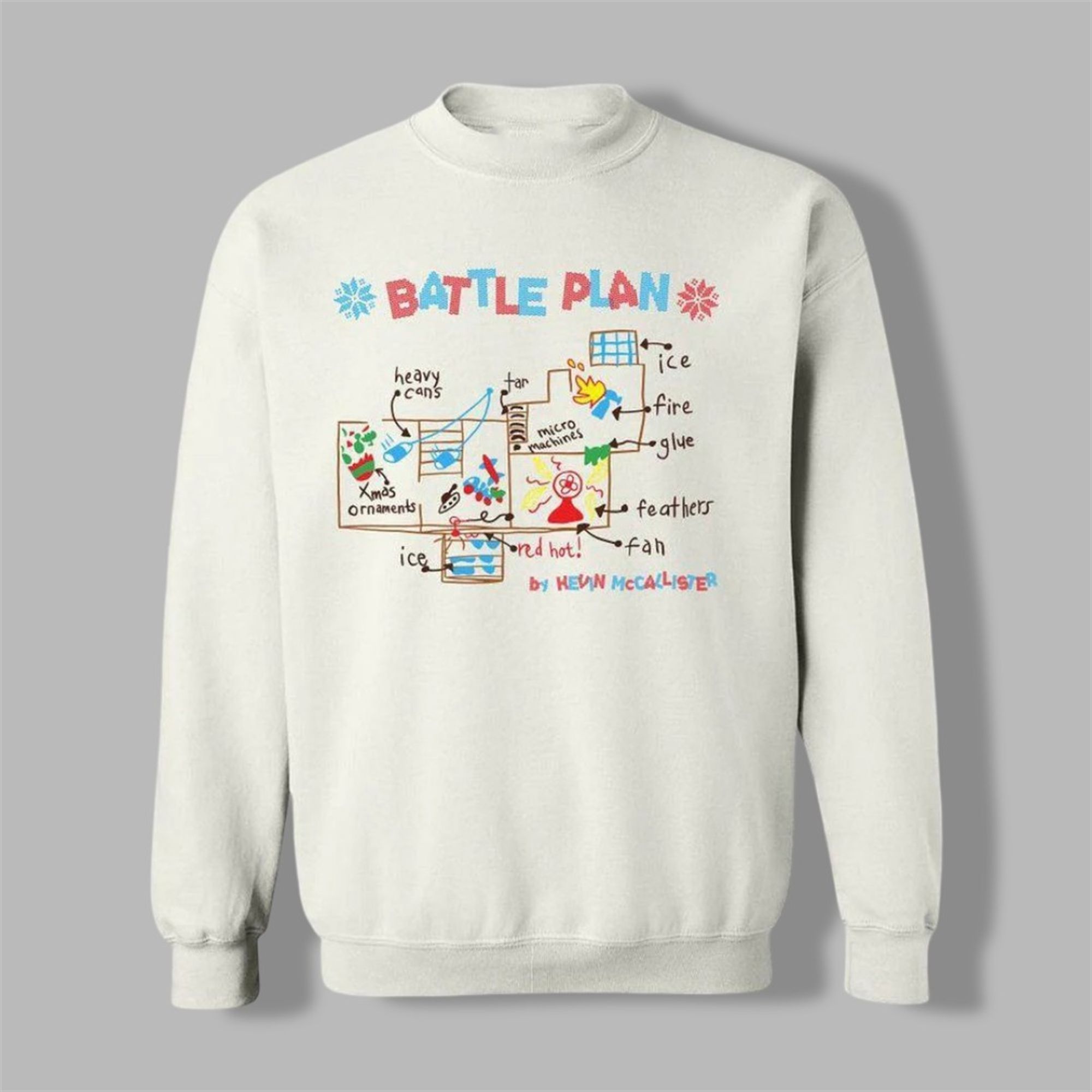 2025 Christmas The Battle Plan Ugly Sweater - Grishko.com