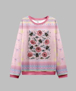 Alternative view of 2025 Christmas The Bee's Knees Ugly Christmas Sweater 