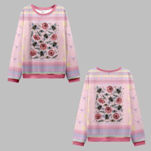 2025 Christmas The Bee's Knees Ugly Christmas Sweater - Grishko.com