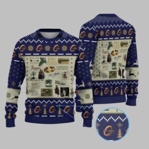 2025 Christmas The Lord Of The Rings Ugly Christmas Sweater - Grishko.com