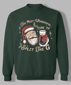 2025 Christmas The Most Wonderful Split The G Ugly Sweater 