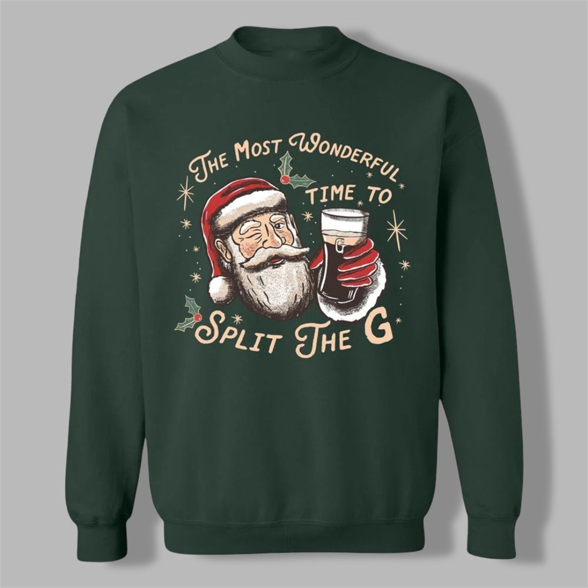 2025 Christmas The Most Wonderful Split The G Ugly Sweater - Grishko.com