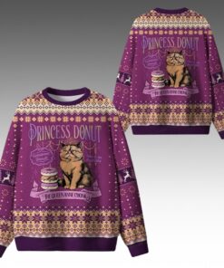 Alternative view of 2025 Christmas The Queen Anne Chonk Ugly Sweater 