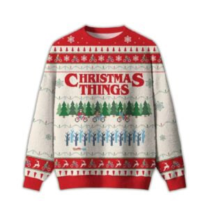2025 Christmas Things Ugly Christmas Sweater