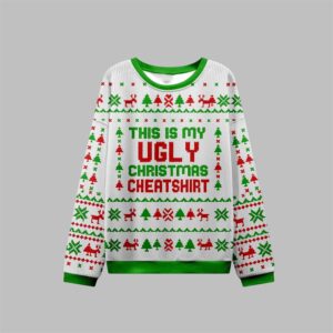 Alternative view of 2025 Christmas This Is My Ugly Christmas Ugly Sweater - Grishko.com