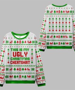 2025 Christmas This Is My Ugly Christmas Ugly Sweater 