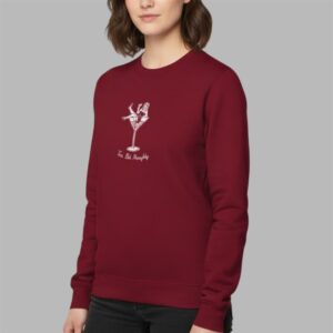 Alternative view of 2025 Christmas Tini Bit Naughty Ugly Sweater - Grishko.com