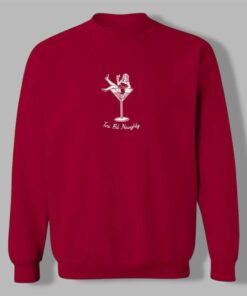 2025 Christmas Tini Bit Naughty Ugly Sweater 