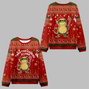2025 Christmas Twas The Cookies Frog Ugly Sweater - Grishko.com