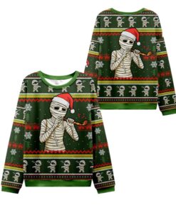 Alternative view of 2025 Christmas Unique Mummy Funny Ugly Sweater 