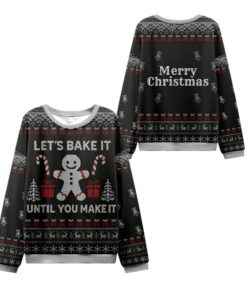 Alternative view of 2025 Christmas Until You Make It Ugly Sweater 