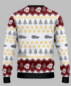Alternative view of 2025 Christmas US Marine Ugly Sweater 