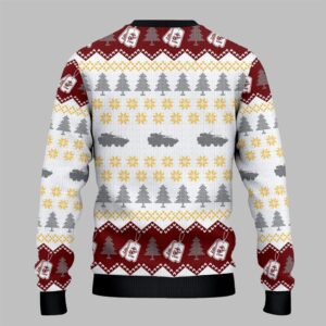 Alternative view of 2025 Christmas US Marine Ugly Sweater - Grishko.com