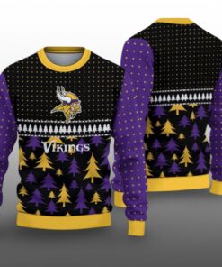 2025 Christmas Vikings Ugly Sweater 