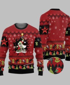 2025 Christmas Warhammer Armed And Dangerous Red Gobbo Iconic Ugly Sweater 