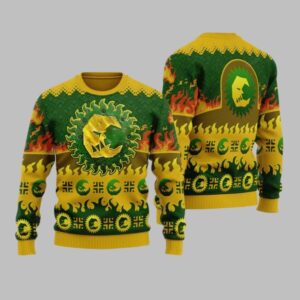 2025 Christmas Warhammer Bad Moon Orks Iconic Ugly Christmas Sweater - Grishko.com