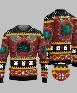 2025 Christmas Warhammer Chaos Space Marine World Eaters Iconic Ugly Sweater 