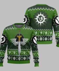 2025 Christmas Warhammer Dark Angels Iconic Ugly Christmas Sweater 