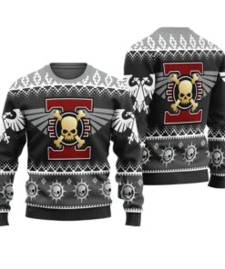Alternative view of 2025 Christmas Warhammer Deathwatch Iconic Ugly Christmas Sweater 