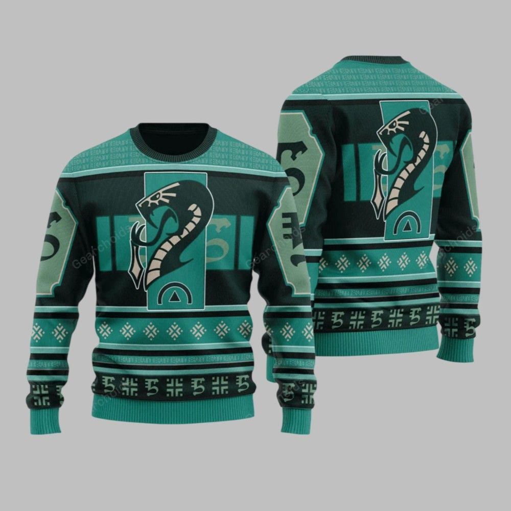2025 Christmas Warhammer Drukhari Kabal Of The Poisoned Tongue Iconic Ugly Christmas Sweater - Grishko.com