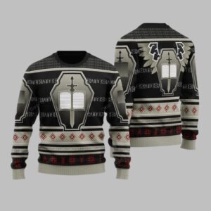 2025 Christmas Warhammer Grey Knights Iconic Ugly Christmas Sweater - Grishko.com