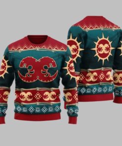 2025 Christmas Warhammer Hive Fleet Behemoth Iconic Ugly Christmas Sweater 