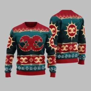 2025 Christmas Warhammer Hive Fleet Behemoth Iconic Ugly Christmas Sweater - Grishko.com
