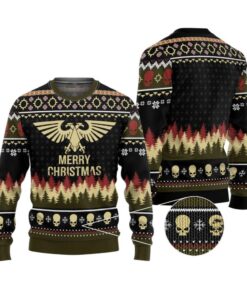 Alternative view of 2025 Christmas Warhammer Imperium Iconic Ugly Christmas Sweater 