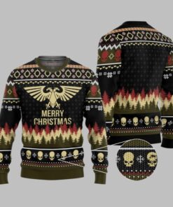 2025 Christmas Warhammer Imperium Iconic Ugly Christmas Sweater 