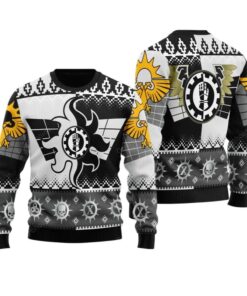 Alternative view of 2025 Christmas Warhammer Iron Hands Iconic Ugly Christmas Sweater 