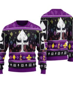 Alternative view of 2025 Christmas Warhammer Masque Of The Midnight Sorrow Iconic Ugly Christmas Sweater 